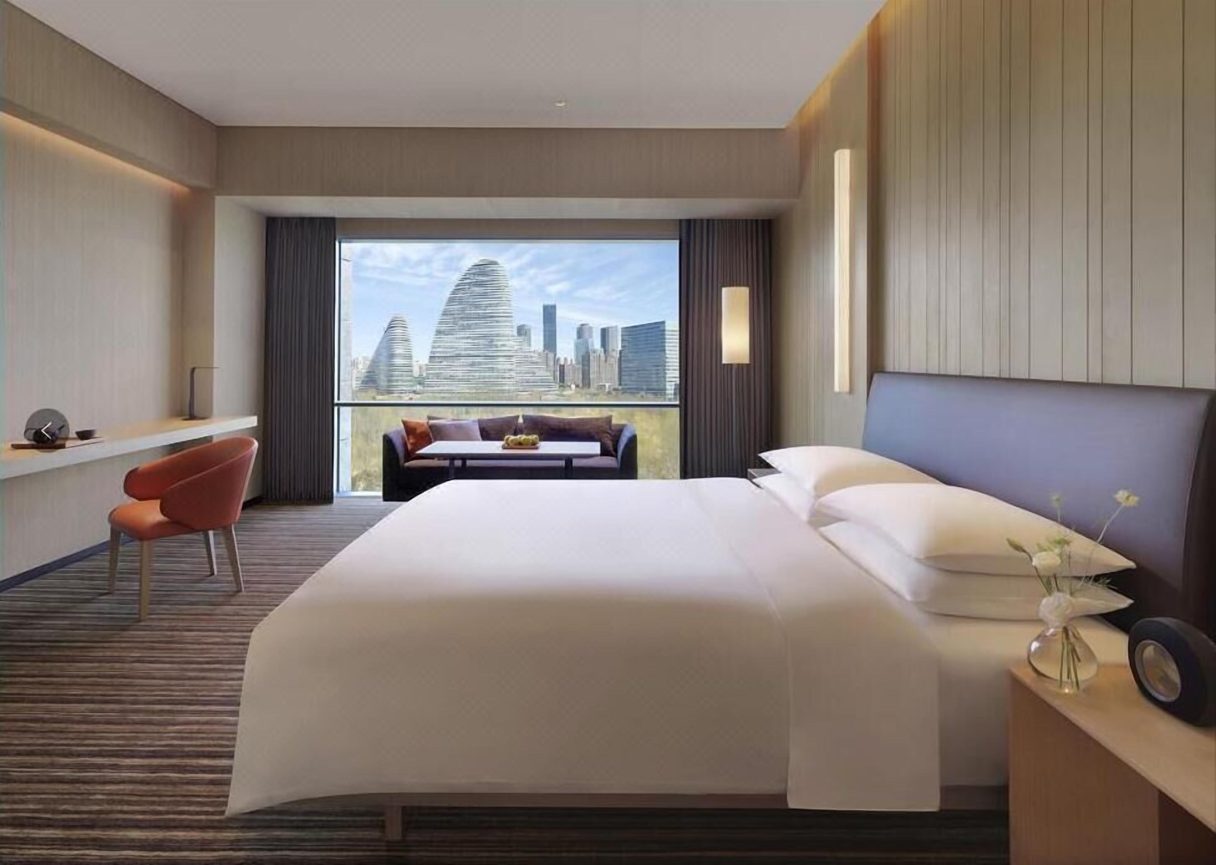 Premium bedding, down duvets, memory-foam beds, in-room safe