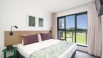 In-room safe, desk, iron/ironing board, cots/infant beds