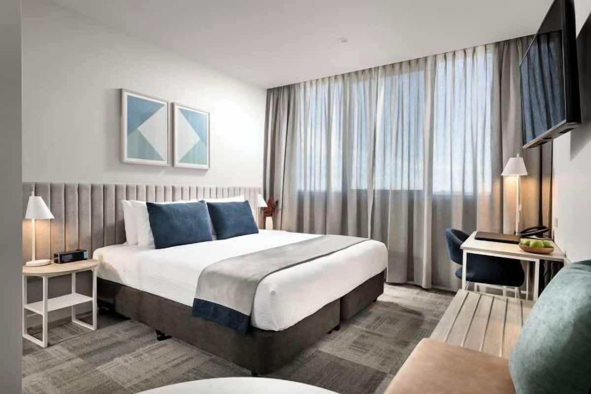 In-room safe, desk, blackout drapes, iron/ironing board
