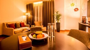 Spiseområde på rommet