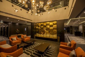 Sitteområde i lobbyen