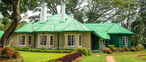 Overnatningsstedets facade