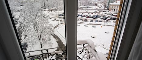 Apartment, Balkon, Stadtblick | Ausblick vom Zimmer