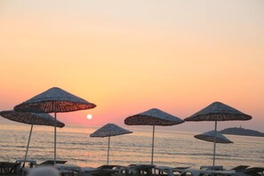 On the beach - Risus Aqua Beach Resort Hotel - All Inclusive (Kusadasi)