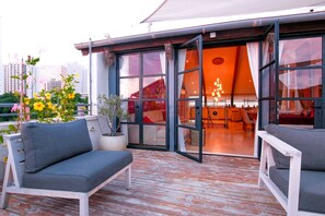 Terrace/patio - Penthouse & Jacuzzi in Neve Tzedek by FeelHome (Tel Aviv)