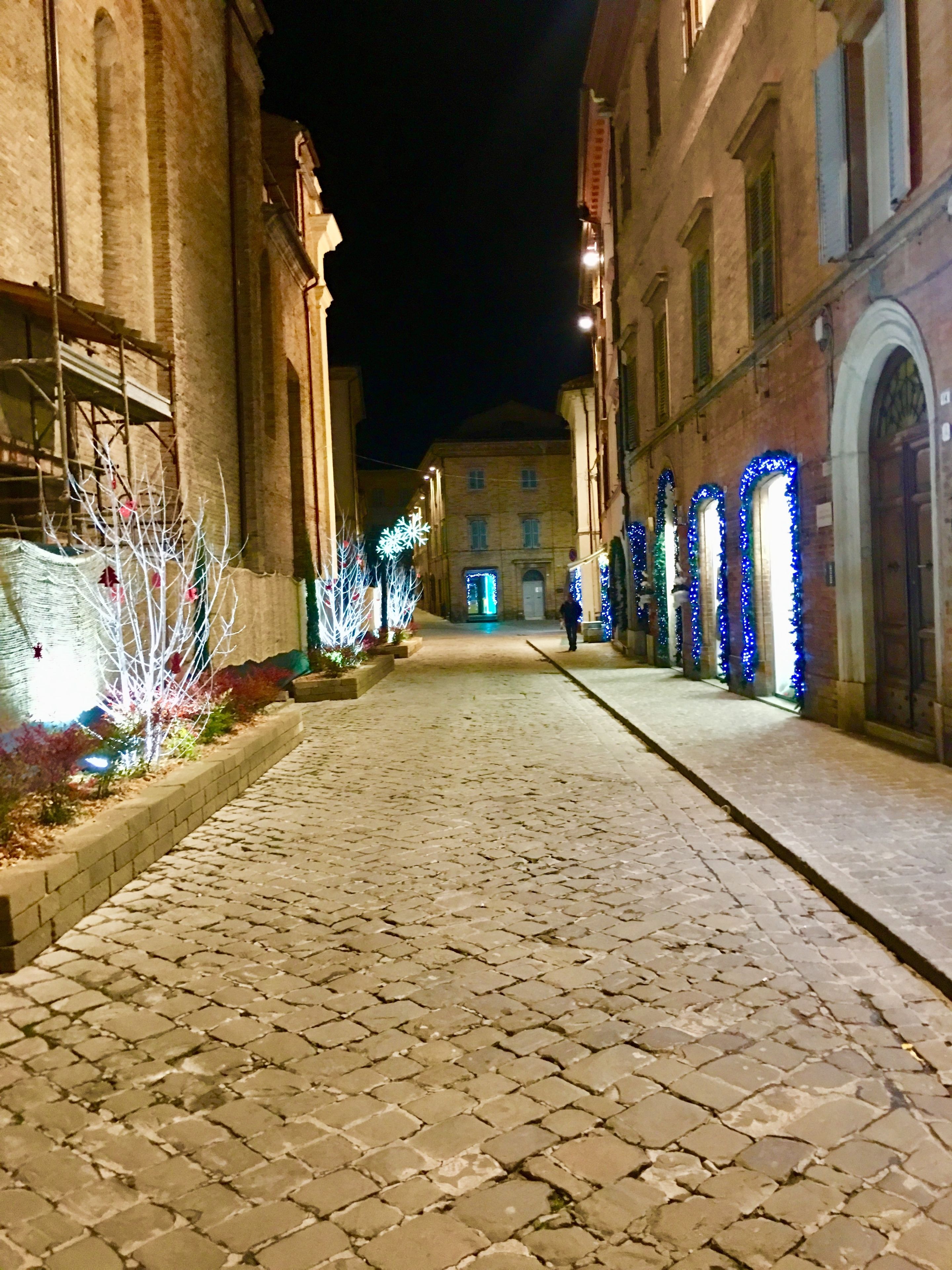 Front of property – evening/night