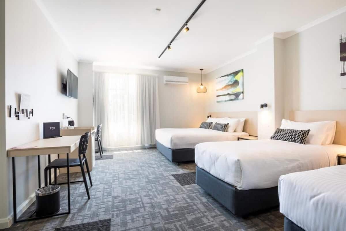 Desk, iron/ironing board, free WiFi, bed sheets