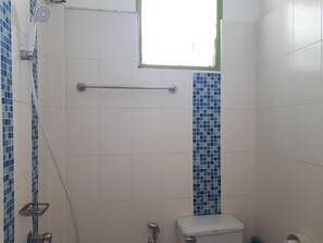 Ducha, toallas