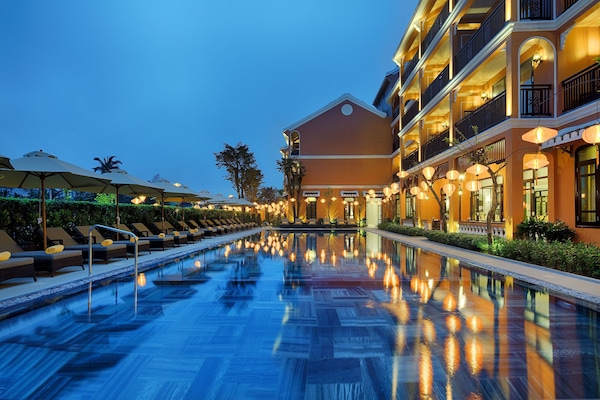 Front of property – evening/night