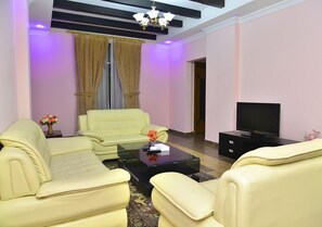 Suite, 2 Bedrooms | Living area | Flat-screen TV - Pearl Bahrain Suites (Manama)