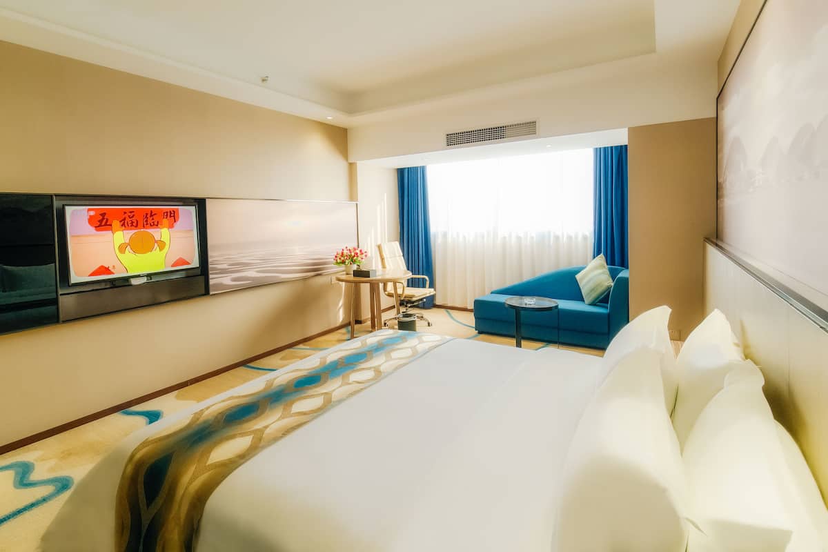 ห้องซูพีเรียดับเบิล | โต๊ะทำงาน, ผ้าม่านกันแสง, Wi-Fi ฟรี