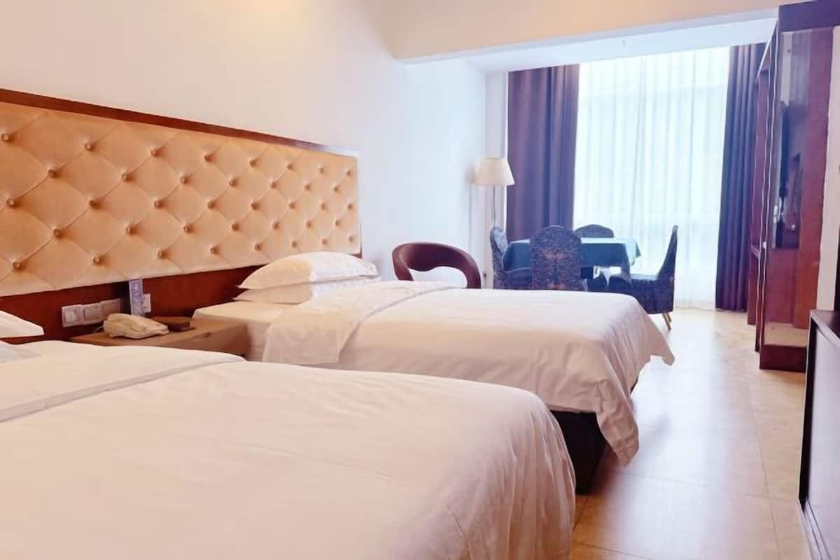 In-room safe, desk, blackout curtains, iron/ironing board