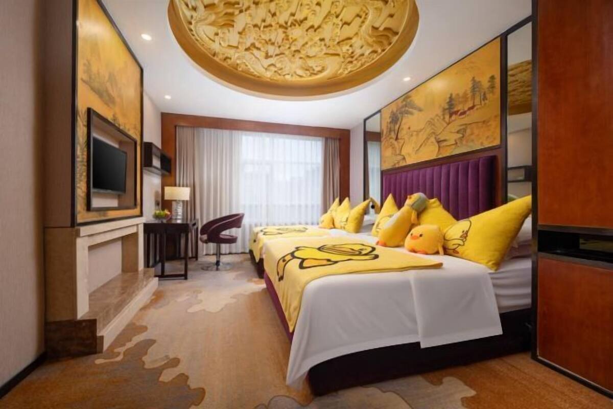 In-room safe, desk, blackout curtains, iron/ironing board