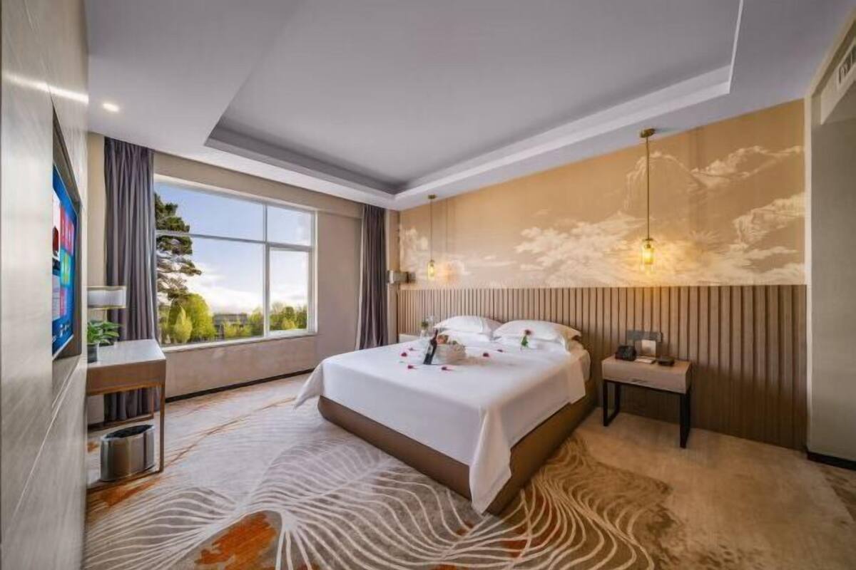 In-room safe, desk, blackout drapes, iron/ironing board