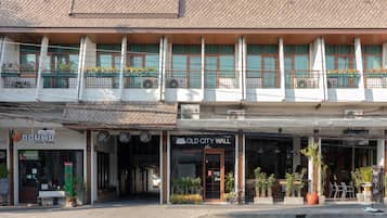 Majoituspaikan julkisivu