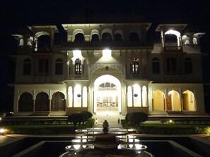 Front of property - evening/night