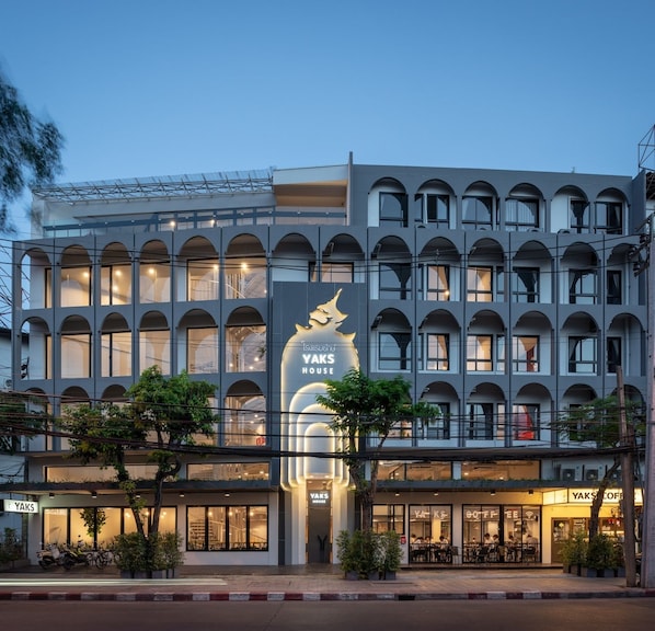 Fachada del alojamiento