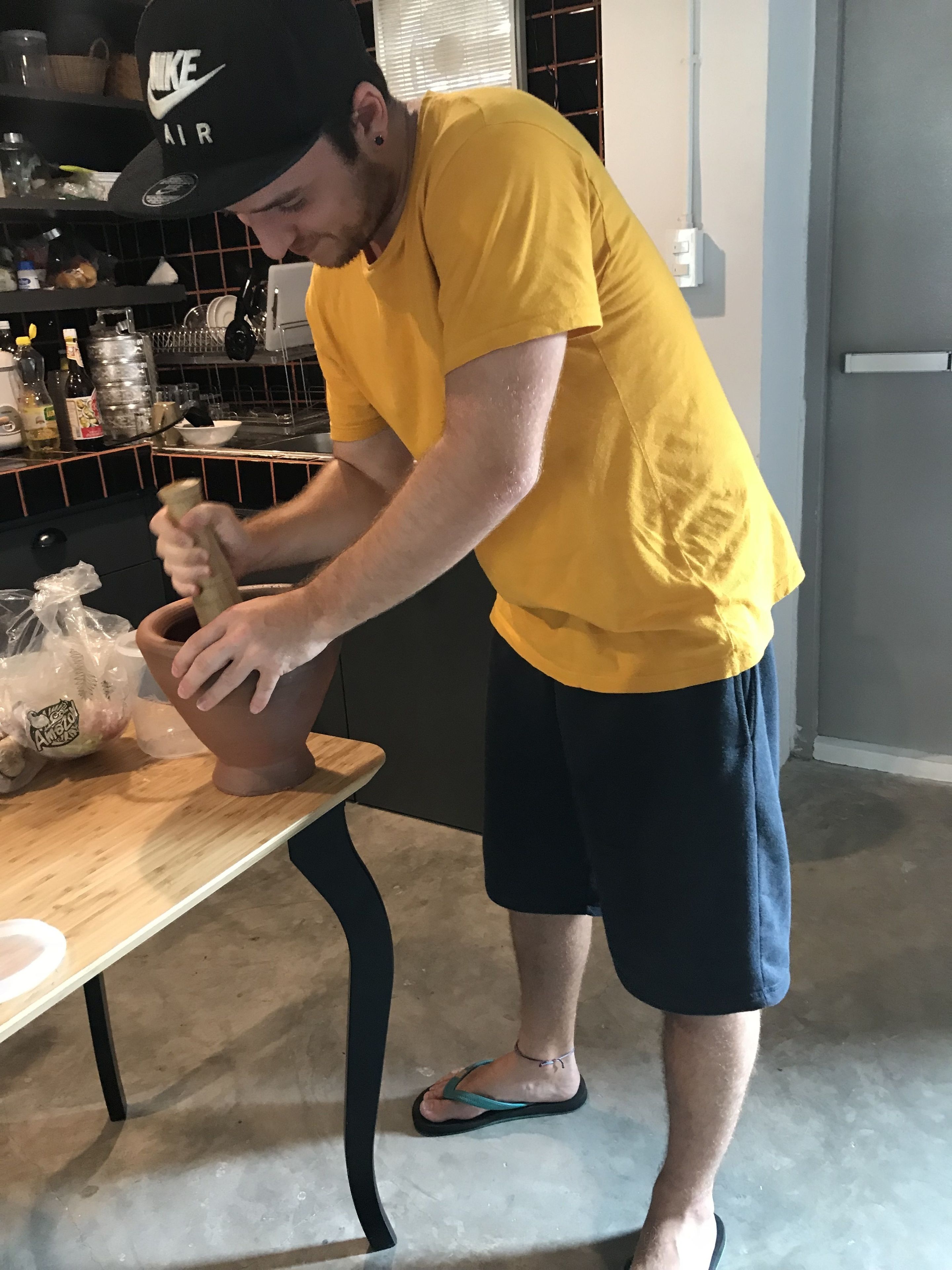 fridge, microwave, stovetop, cookware/dishes/utensils