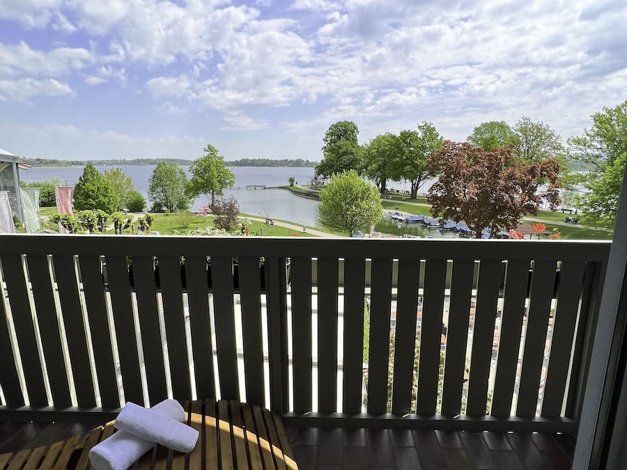 Kahden hengen comfort-huone, parveke, järvinäköala | Näkymä parvekkeelta