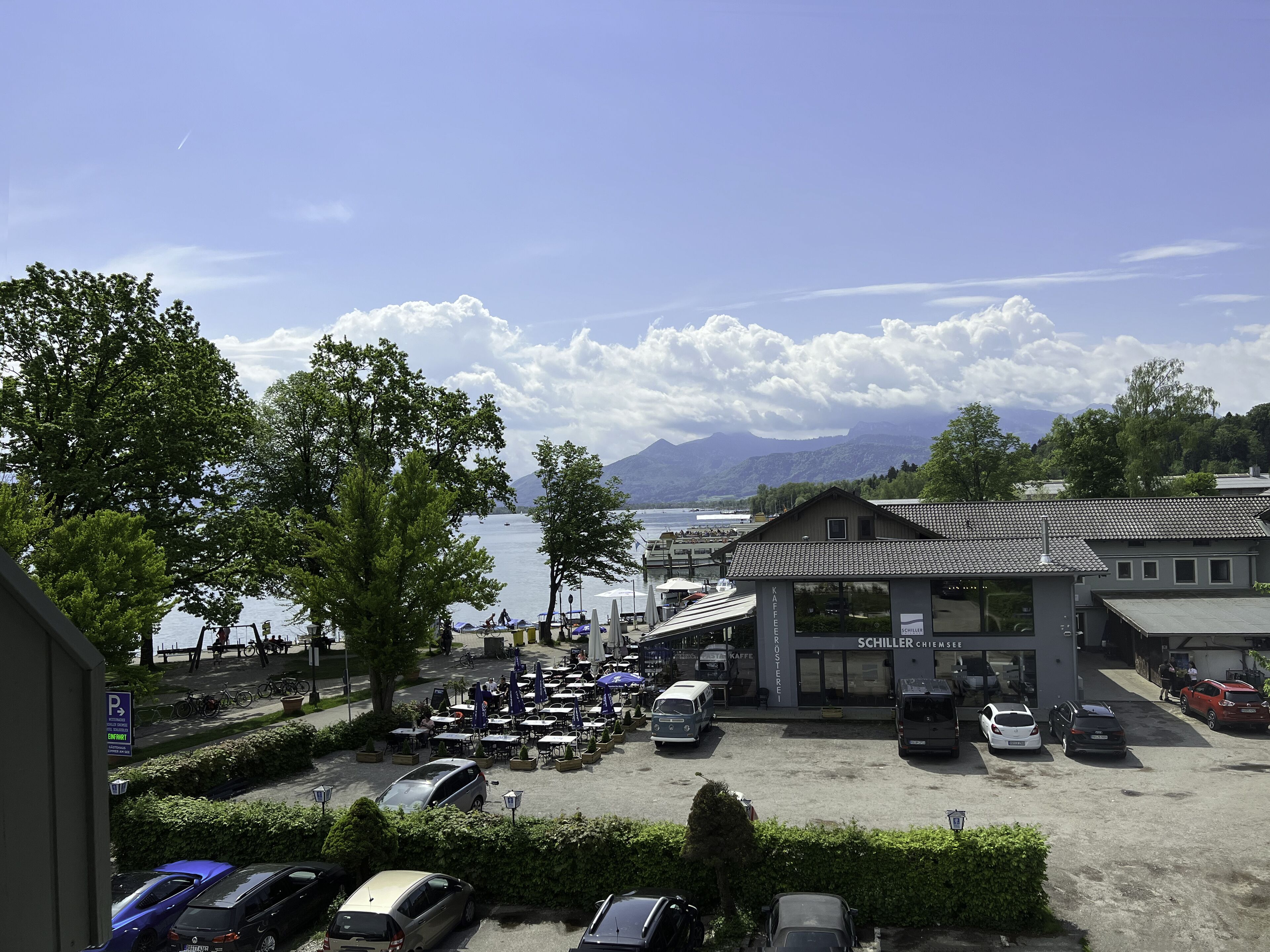 comfort double room, balcony, lake view | balcony view