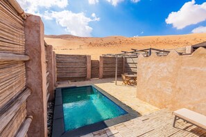 Luxury Pool Tent | Pool | Outdoor pool, open 8 AM to 8 PM, free cabanas, sun loungers - Thousand Nights Camp (Bidiya)