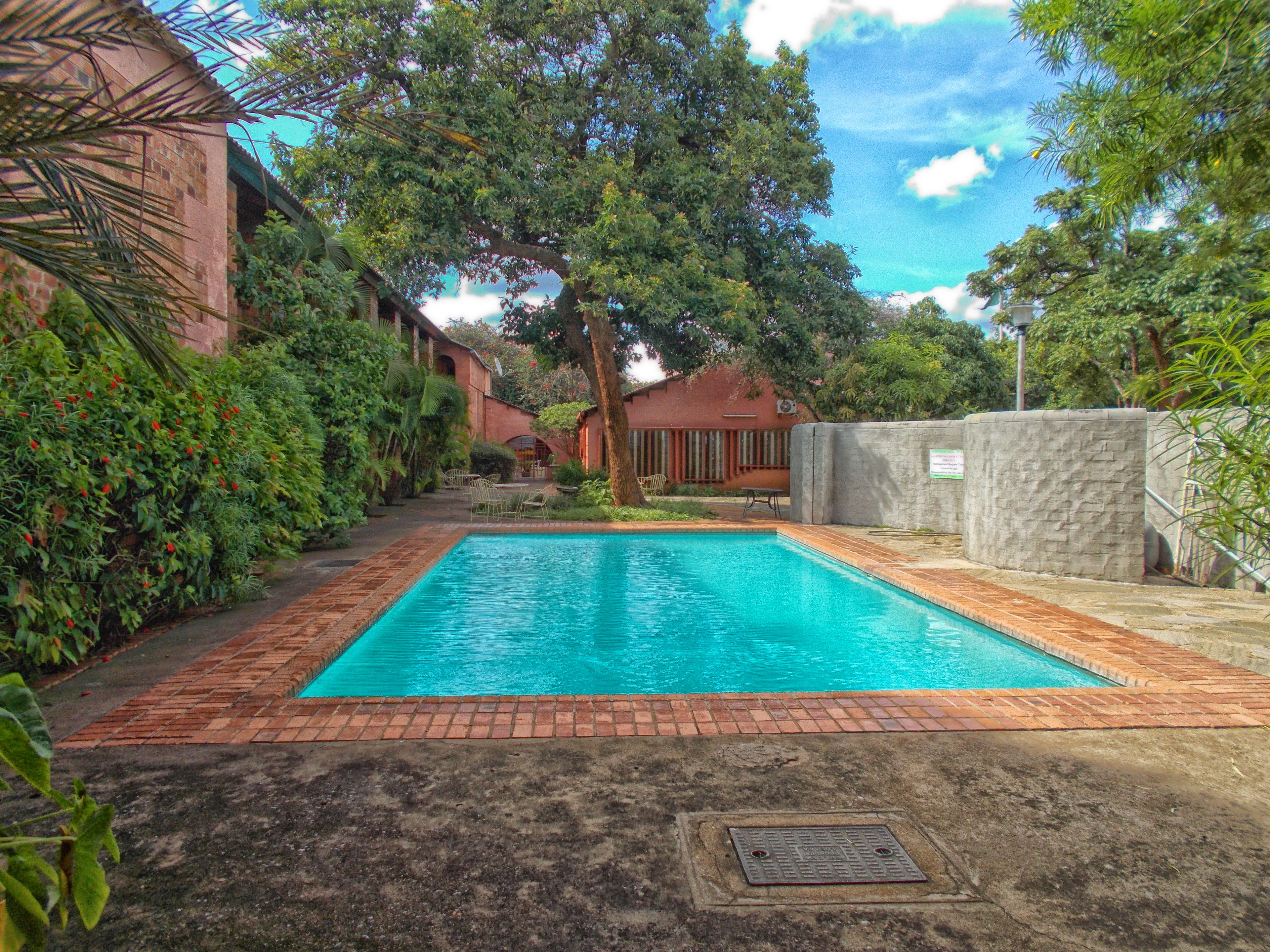 Alberca al aire libre 