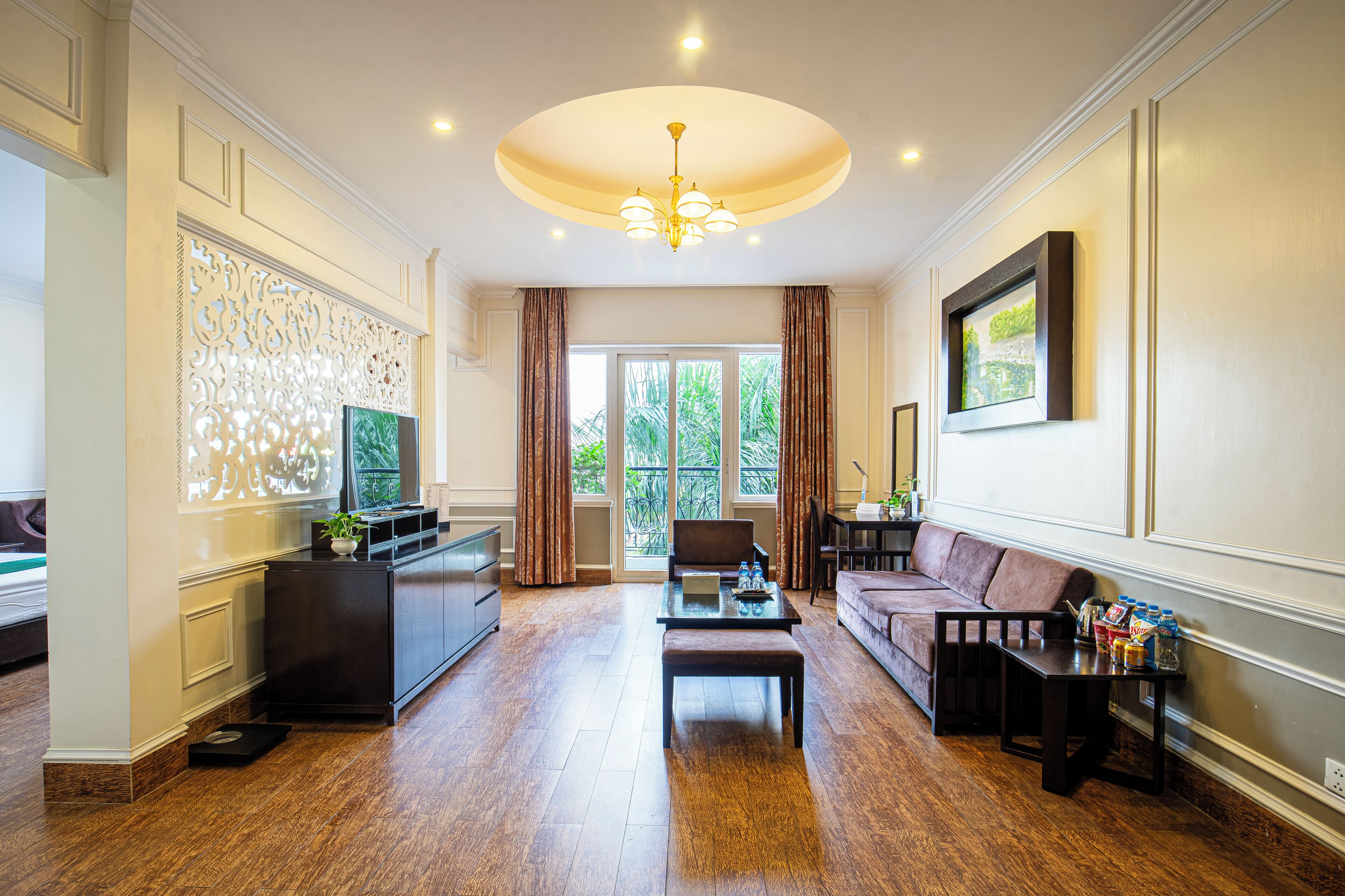 Pemandangan kota dari properti