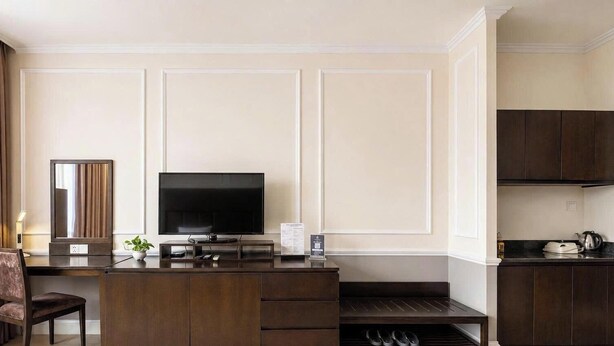 Phòng 2 giường đơn Business | Minibar, két bảo mật tại phòng, bàn 