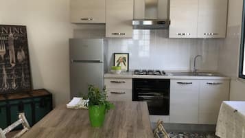 Habitación doble Deluxe (La casetta) | Cocina privada | Tetera eléctrica
