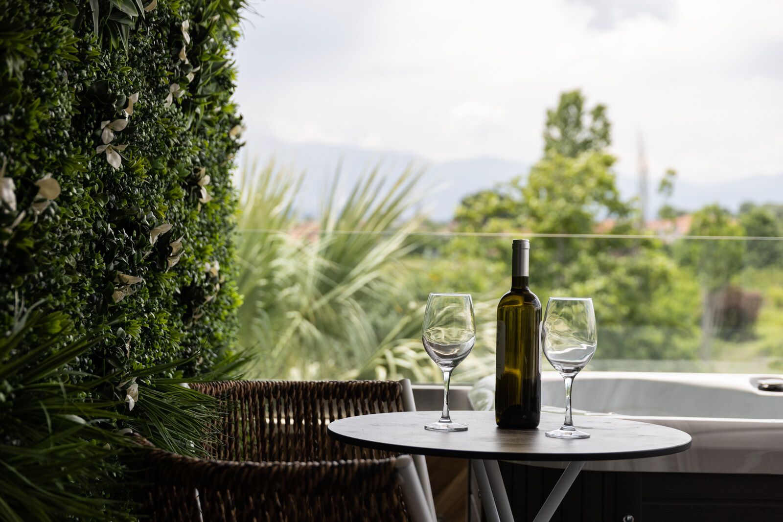 blue suite with pool & mountain olympus view | 1 bedroom, premium bedding, in-room safe, desk