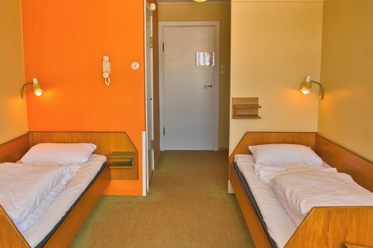 Twin kamer | 1 slaapkamer, verduisterende gordijnen, een strijkplank/strijkijzer