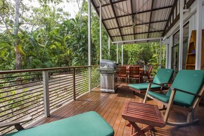 Family House, 4 Bedrooms, Patio, Garden View | Terrace/patio - Sunbird Retreat (Horseshoe Bay)