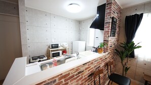 Family Villa, 4 Bedrooms | Private kitchen - THE FEEL ONNA Villa I -Umi- (Onna)