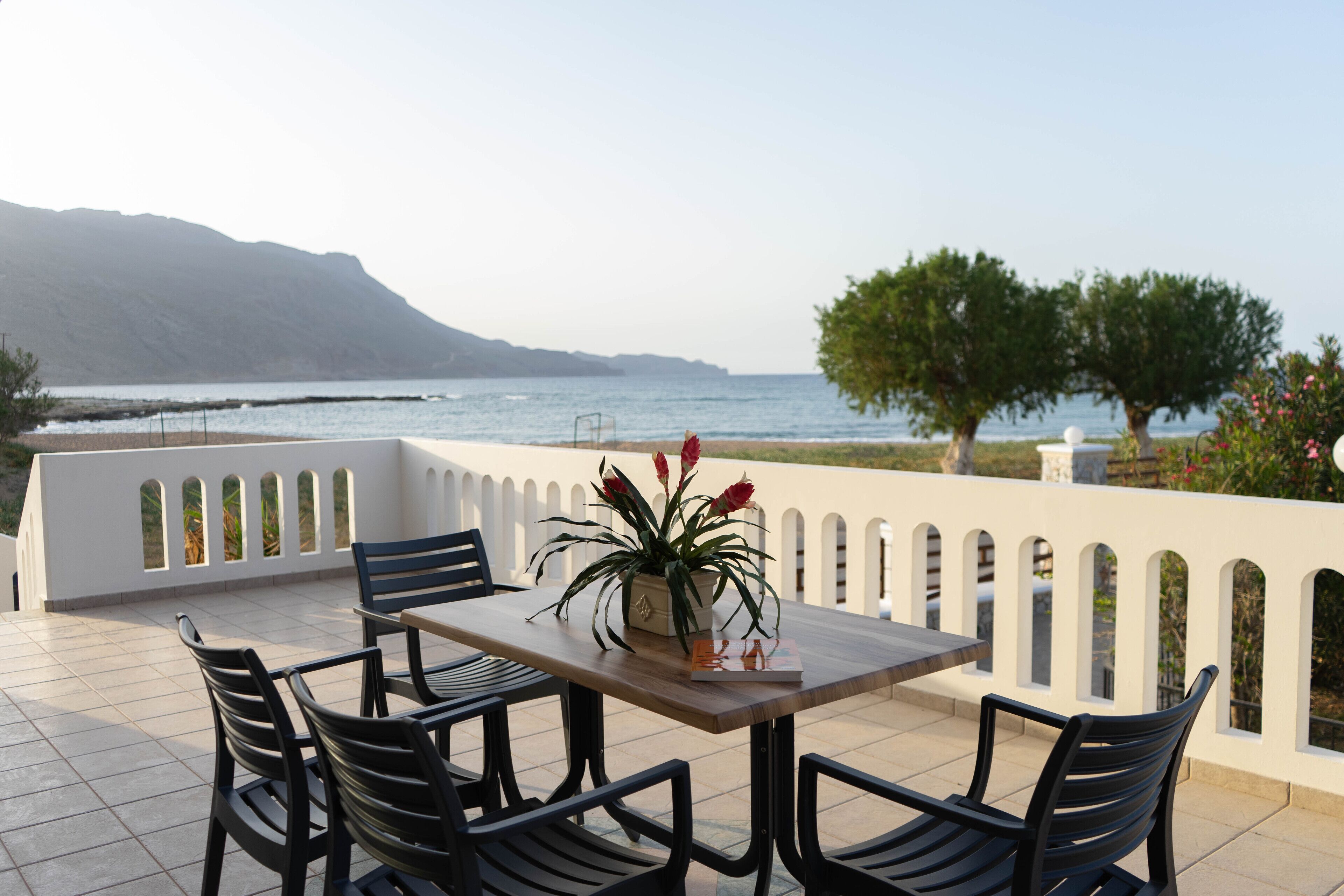 Deluxe-Villa (Iris) | Blick vom Balkon
