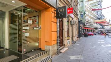 Façade de l’hébergement