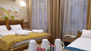 Luxury-Studio, 1 Schlafzimmer, Stadtblick | Bettwäsche aus ägyptischer Baumwolle, hochwertige Bettwaren, Minibar