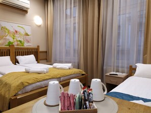 Luxury Studio, 1 Bedroom, City View | Egyptian cotton sheets, premium bedding, minibar, desk - Residence Prime Luxury (Sarajevo)