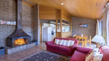 Townhome, 3 Bedrooms, Lake View | Living area | Flat-screen TV, DVD player