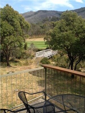 Cabin, 1 Bedroom | Balcony - Riverside Cabins - 1 bedroom + Loft (Thredbo)