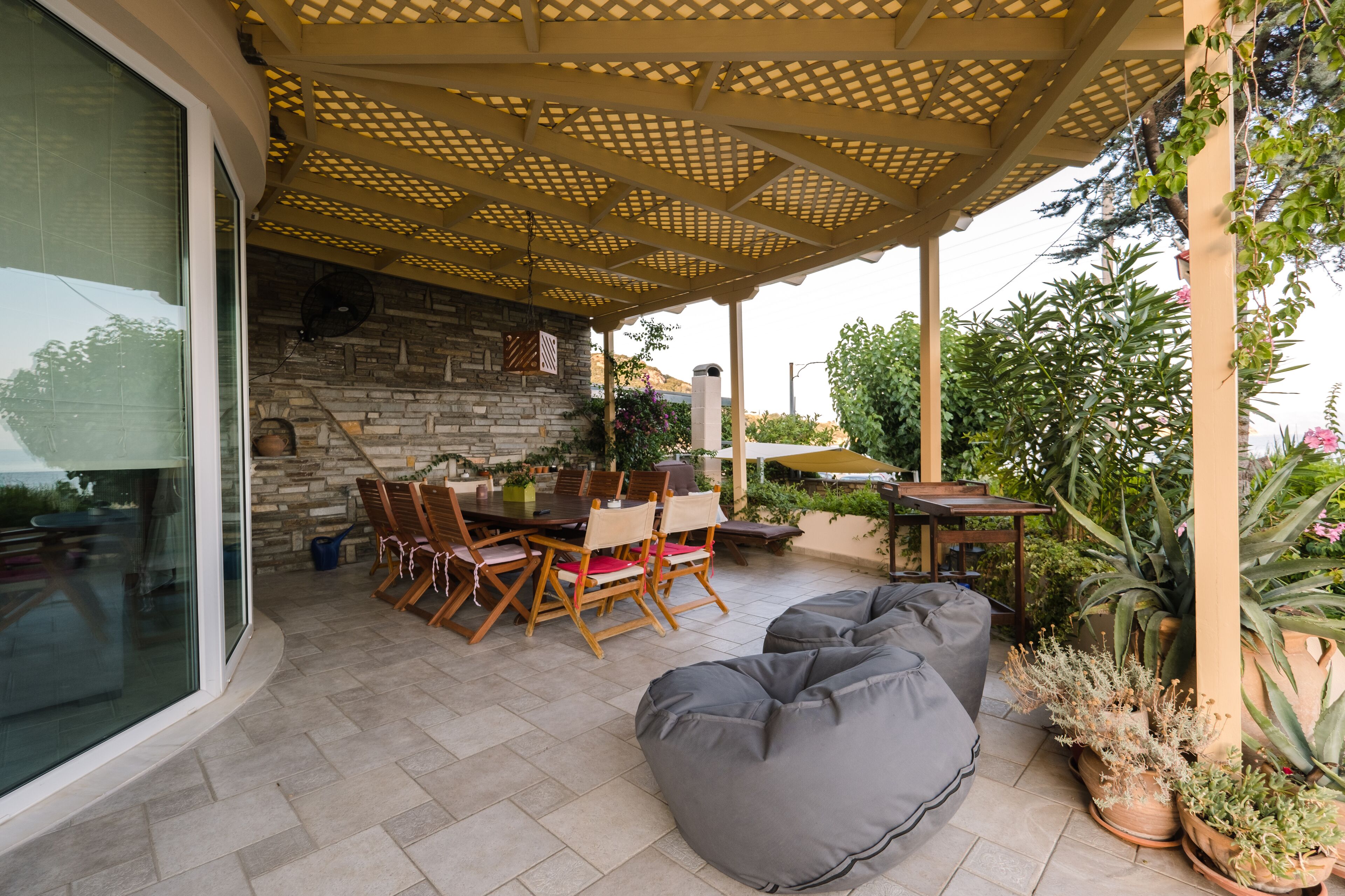 Deluxe-villa - 5 soveværelser - ved stranden | Ventilator