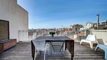 Leilighet, 2 soverom, terrasse | Terrasse/patio