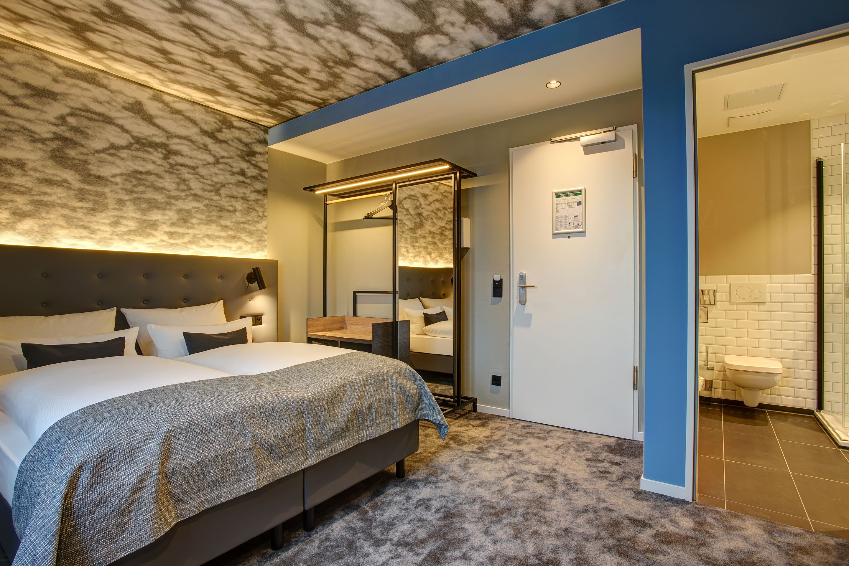 standard double room | hypo-allergenic bedding, in-room safe, desk, blackout curtains