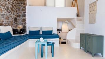 Rumah, 2 kamar tidur, pemandangan laut (Orion) | Area keluarga | TV layar datar