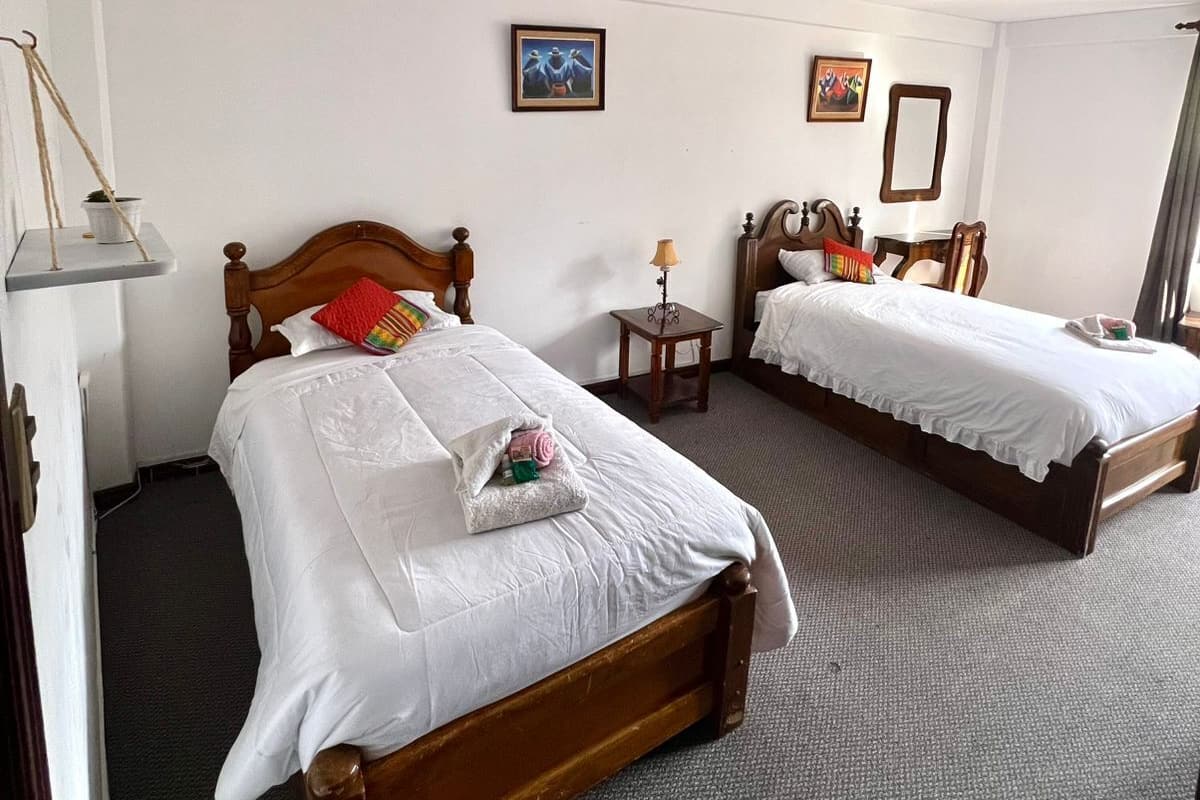 Twin Room, Multiple Beds | WiFi (free), bed sheets
