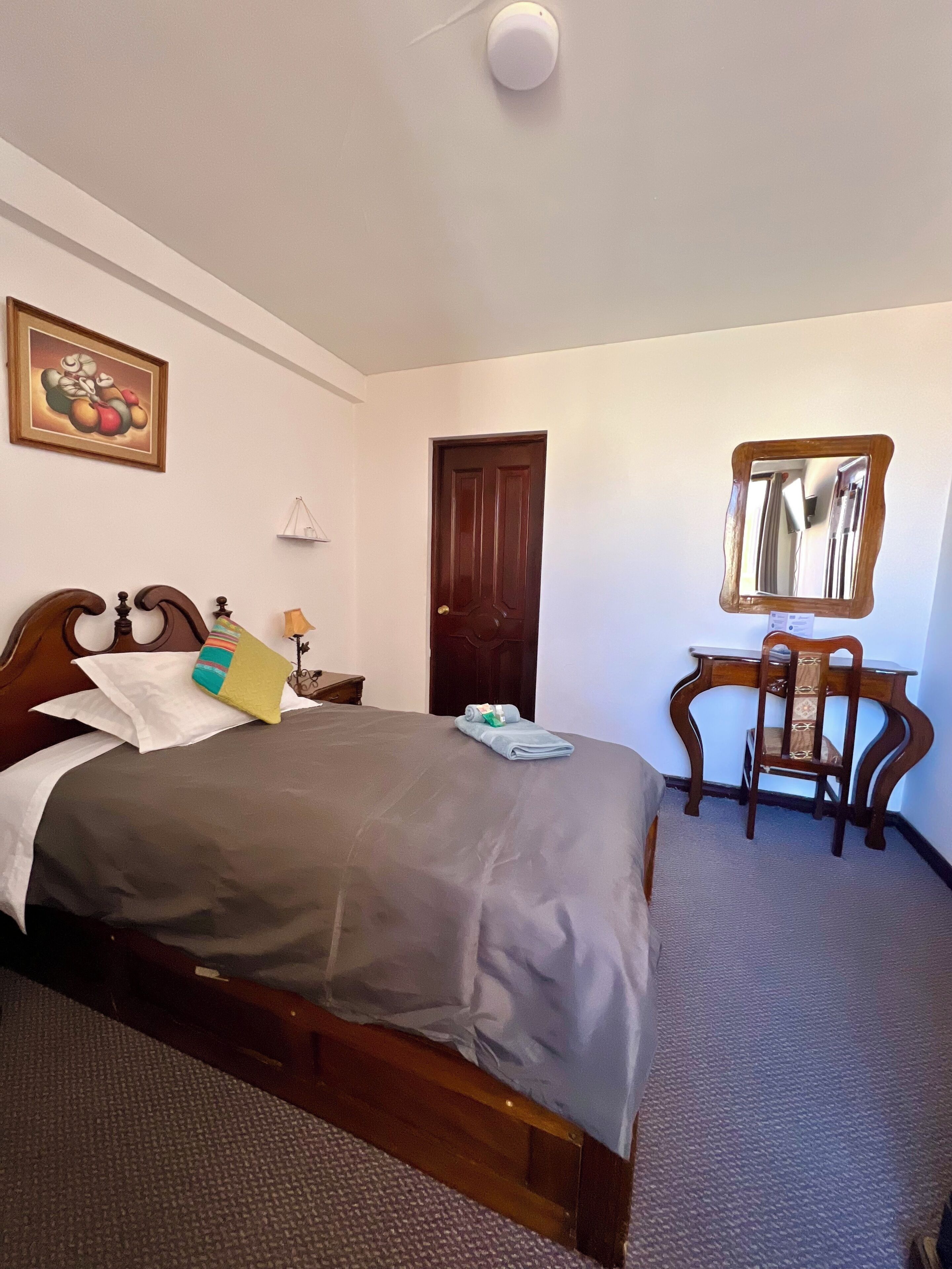 Wifi gratis y ropa de cama 