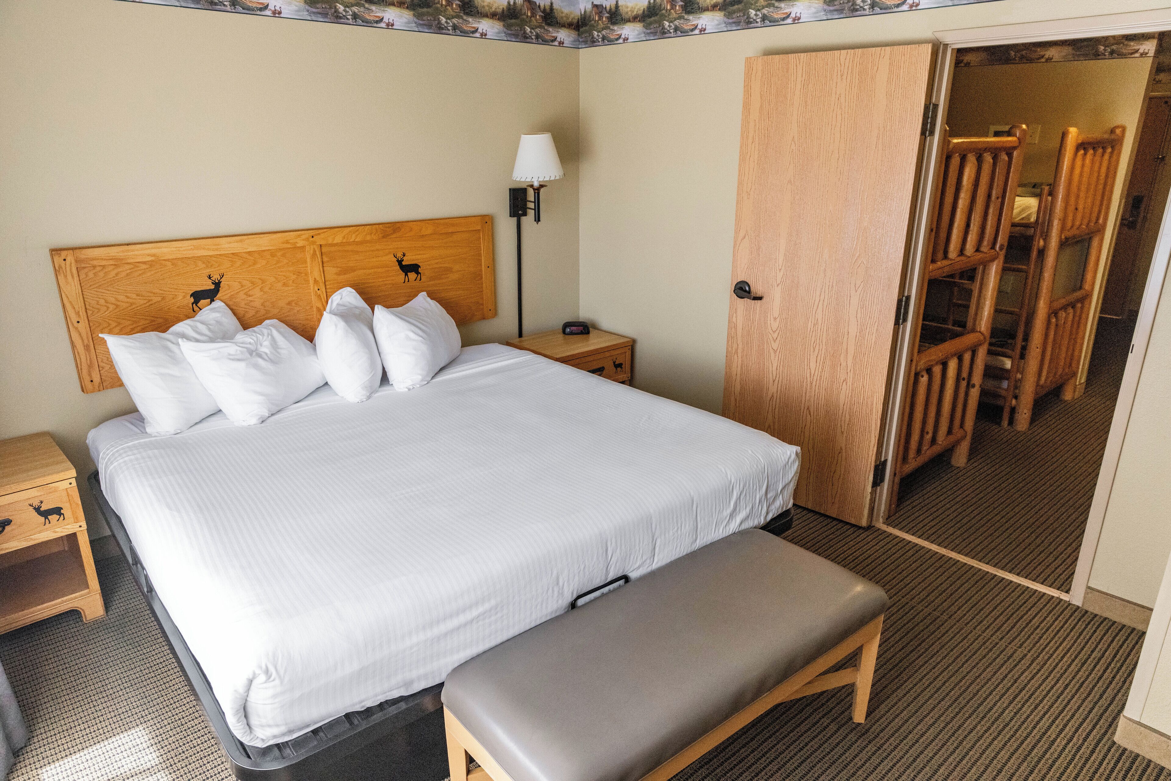 Blackout drapes, iron/ironing board, free WiFi, bed sheets