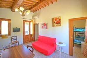 Living area - Villa Roberto - House with private pool (Fontanella)