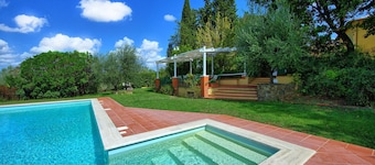 San Carlo - Sommerhus med pool i Montagnana i Toscana