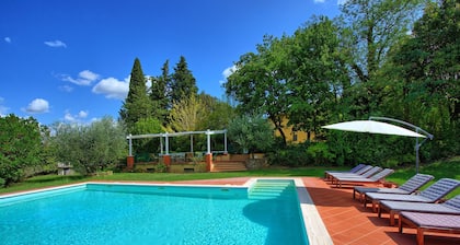 San Carlo - Holiday Villa Rental with private swimming pool in Chianti, Tuscany