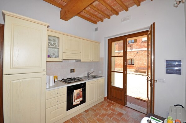 Fridge, oven, freezer